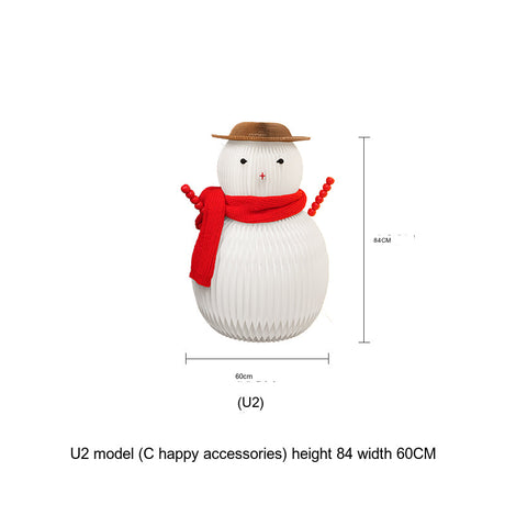 SHIBA Isolde Festive Nordic Outdoor Snowman Decoration from SHIBA