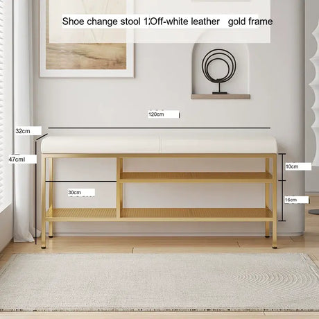 XIMIKA Aveline Stylish Integrated Entryway Shoe Rack from XIMIKA