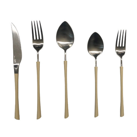 MOMO'S TALK Elowen Elegant Stainless Steel Dinnerware Set from MOMO'S TALK