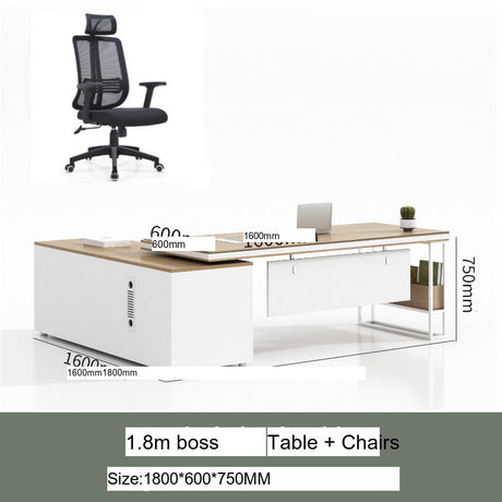 MUTINI Oliver Sleek Modern Desk & Chair Combo from MUTINI