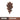 PAULOWNIA YOKOHAMA Elegant Leaf-Shaped Wooden Pallet Tray from PAULOWNIA