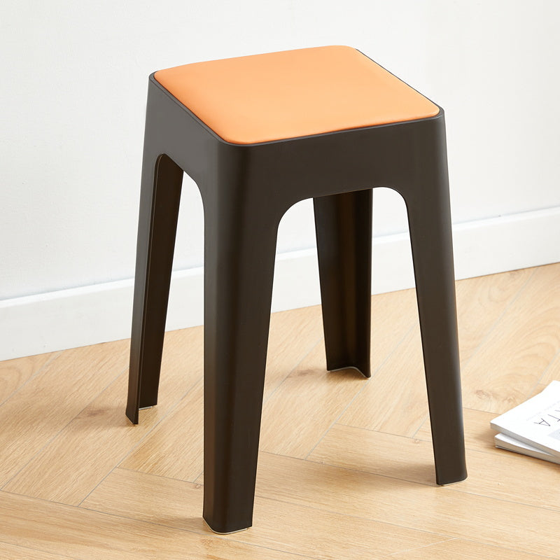 CHENGXIN HOME Araceli Thickened Modern Stacking Plastic Stool from CHENGXIN HOME