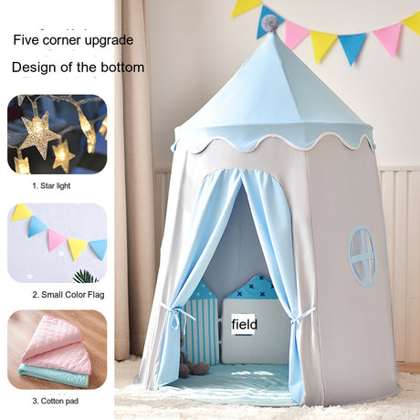 LITTLE DOVE Amaya Whimsical Indoor Castle Tent from LITTLE DOVE