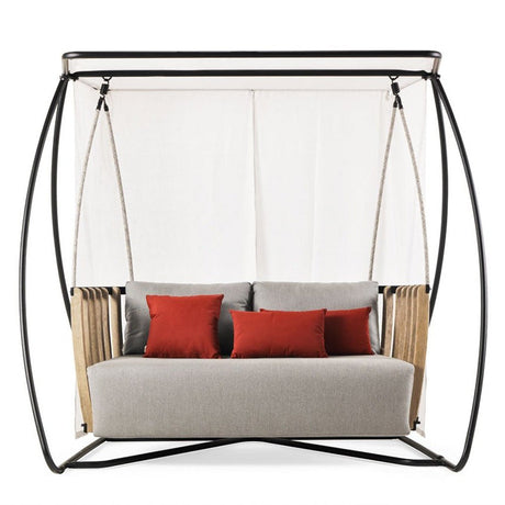 DIME GARDEN Santiago Rustic Double Lazy Rocking Chair from DIME GARDEN