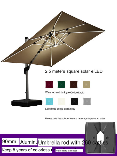 ZIYE Araminta Eco-Friendly Patio Umbrella from ZIYE