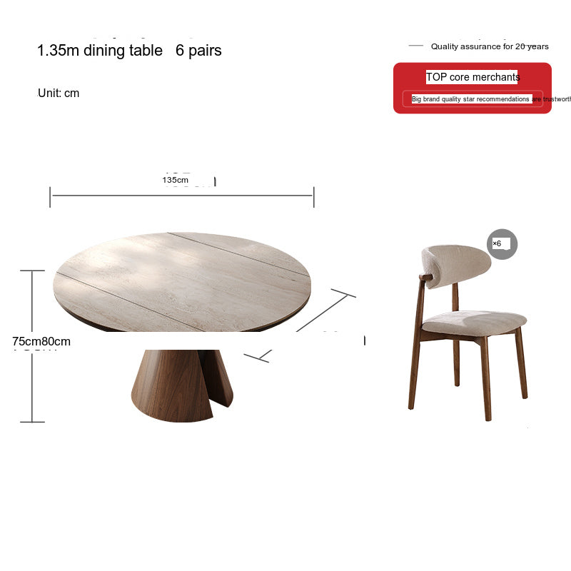 QUANMU Isolde Transformable Elegant Dining Table from QUANMU