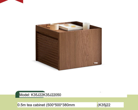 GENJI Hiroshi Minimalist Oak Coffee Table from GENJI