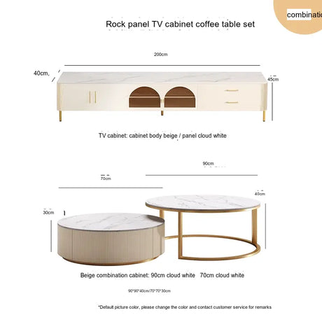 XIMIKA Isolde Sleek Glass Minimalist Coffee Table from XIMIKA