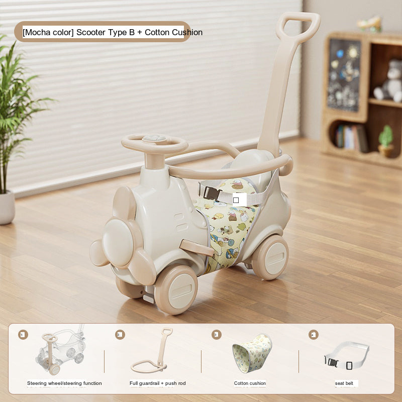 MIGOBEAR Two-in-One Airplane Rocker Children's Swings from KAWADENO
