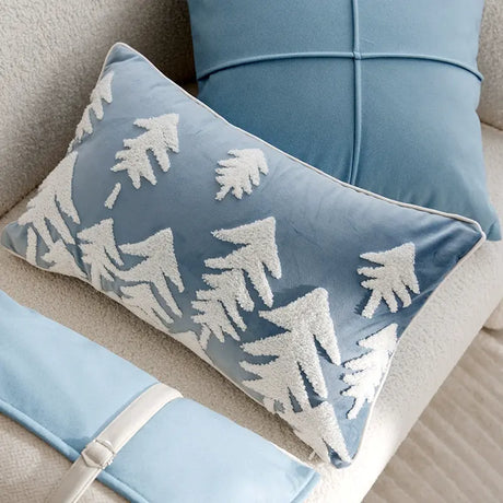 YOULI Astrid Cozy Plush Flowered Pillow Case from YOULI
