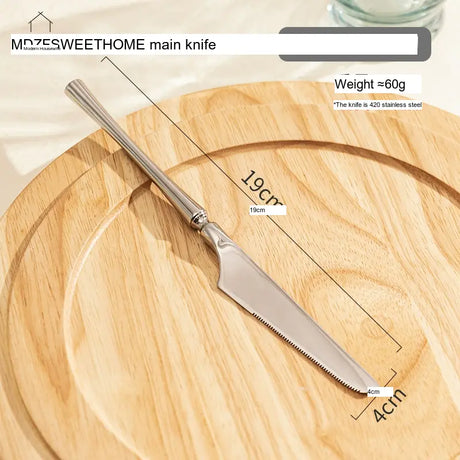 MH Isadora Elegant Stainless Steel Tableware Set from MH