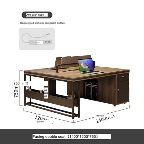 MUTINI Azura Minimalist Collaborative Office Desk Set from MUTINI