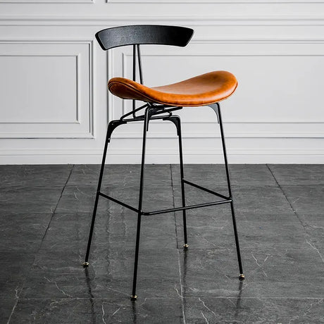 ABOUT WHITE Amaya Elegant Industrial Bar Stool from ABOUT WHITE