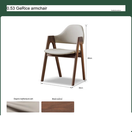 GENJI Elysia Contemporary Oak Dining Chair from GENJI