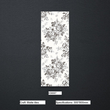 LOFTWELL Santiago Elegant Ceramic Shower Tile from LOFTWELL