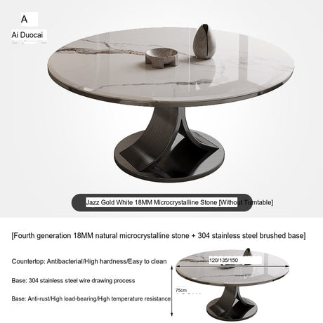 Seaton Lazy Susan Dining Table from MODENG