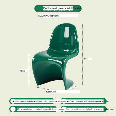 NIYE Alborz Sleek Modern Acrylic High Chair from NIYE