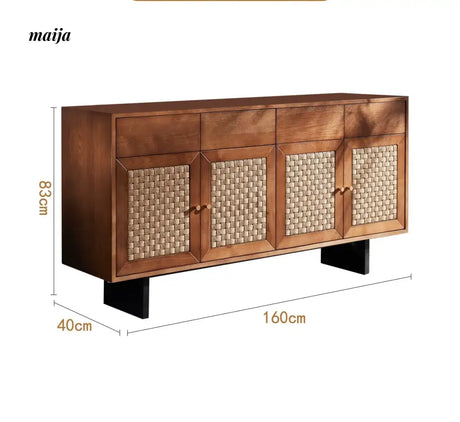 RATTAN CRAFTSMAN Solid Wood Foodside Cabinet from RATTAN CRAFTSMAN
