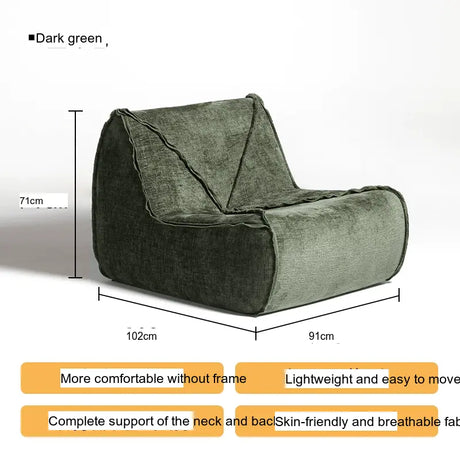 GANGETIC AGE Matsuya Cozy Compact Recliner Sofa from GANGETIC AGE