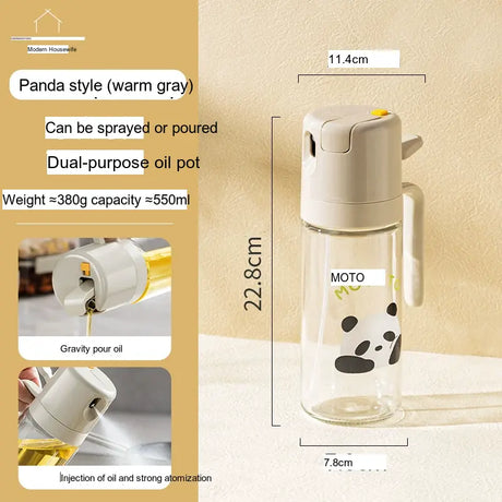 MH Amaya Versatile Airtight Seasoning Glass Injector Bottle from MH