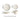 MOSE White Circle Dinner Plate Set from MOSE