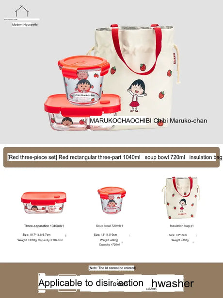 MH Isadora Chic Insulated Microwave Lunchbox from MH