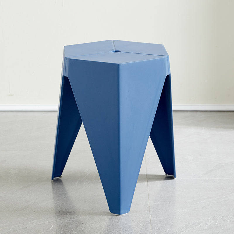 CHENGXIN HOME Isolde Stackable Nordic Round Stool - Modern Dining Bench from CHENGXIN HOME