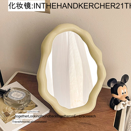 MI XIAOXIAO Amaya Elegant Compact Mirror - Standable Desktop Makeup Type from MI XIAOXIAO