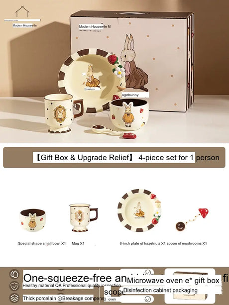 MH ZaraBelle Elegant Ceramic Bowl Set from MH