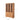 BAIYA SHUNAN Elowen Rustic Natural Wood Bookcase Furniture from BAIYA SHUNAN