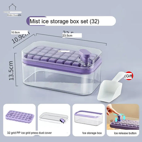 MH Xochitl Premium Food-Grade Ice Mold Storage Box from MH