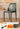 WANMEI Isadora Elegant Leather Dining Chair from WANMEI