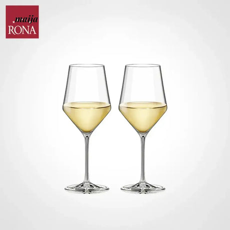 RONA Burgundy Red Wine Glass Crystal Collection from HOBBYTREE