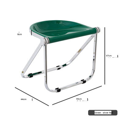 NIYE Montgomery Sleek Transparent Folding Stool from NIYE