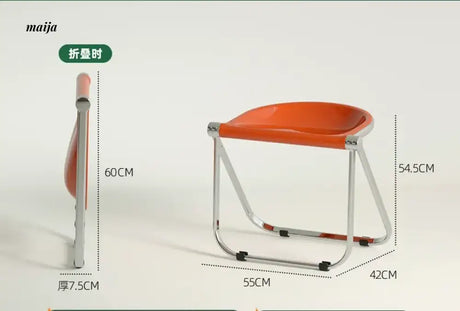 PUMPKIN BOX Foldable Acrylic Makeup Stool from PUMPKIN BOX