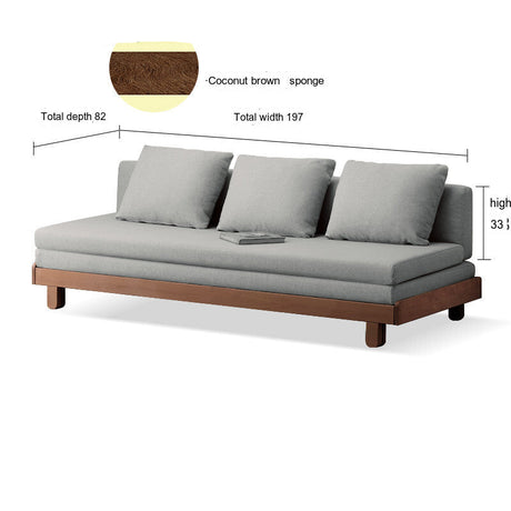 GENJI Kairo Minimalist Natural Wood Sofa Folding Tatami from GENJI