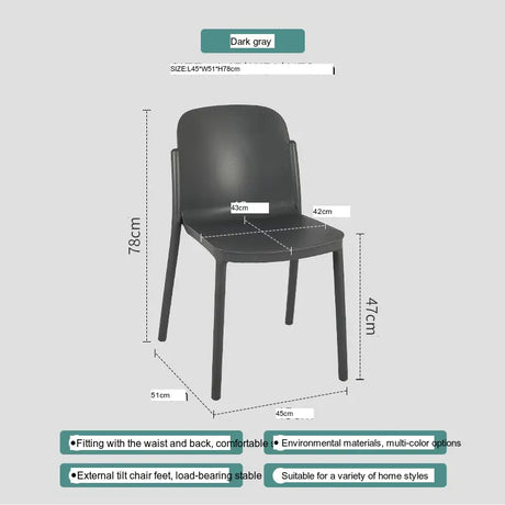 ABOUT WHITE Alaric Sleek Ergonomic High Chair from ABOUT WHITE