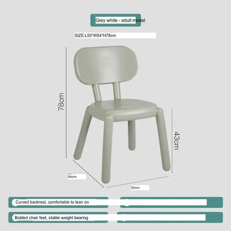ABOUT WHITE Hanae Stylish Red Plastic Dining Chair from ABOUT WHITE
