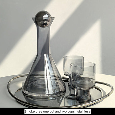 LIVETAI Seraphina Elegant Glass Decanter Set from LIVETAI