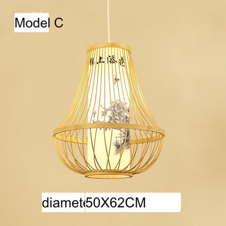 BOJI Chengyu Artistic Ambient Light Chinese Ceiling Lamp from BOJI