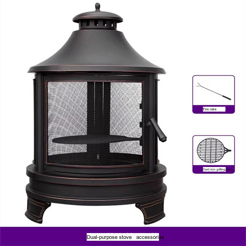 ZIYE Haruki Elegant Iron Grilling Table Set from ZIYE