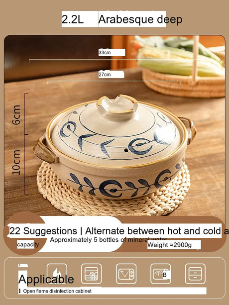 MH Aiko Elegant Durable Casserole Pot from MH