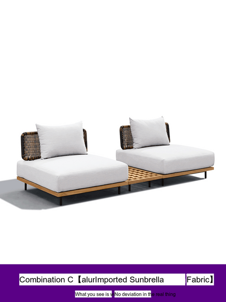 ZIYE Celestine Cozy Scandinavian Natural Sofa from ZIYE