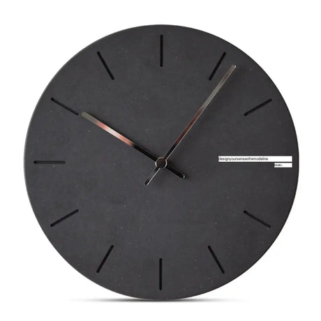 MANDELA Marlowe Modern Minimalist Family Hanging Clock from MANDELA