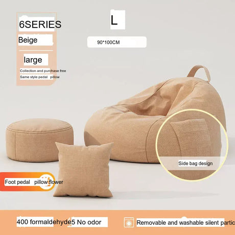 LEDONG Zephyra Comfortable Removable Washable Bean Bag from LEDONG
