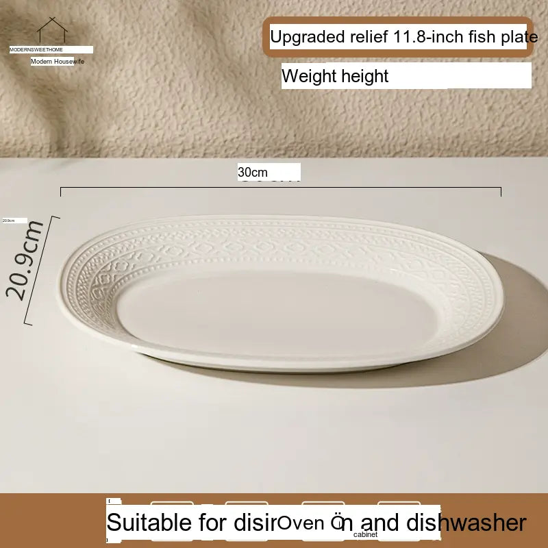 MH Calista Elegant Chic Ceramic Tableware Set from MH