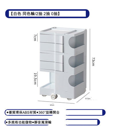THOUGHTS Aeliana Chic 360° Rotating Storage Cabinet from THOUGHTS
