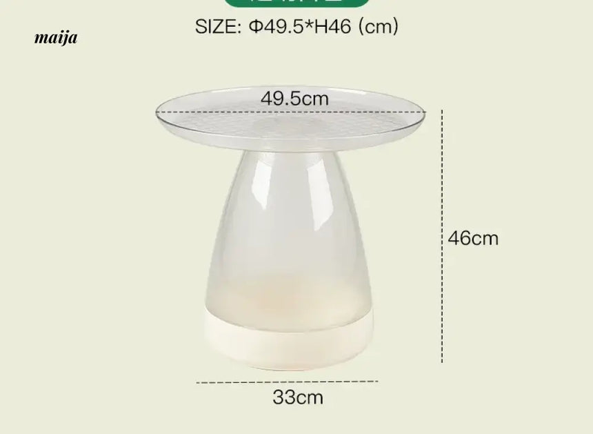 LAZYSPACE Emma Round Coffee Table from LAZYSPACE