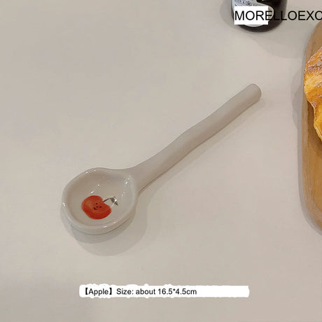 MI XIAOXIAO Haruka Artisan Hand-Painted Spoon Set from MI XIAOXIAO