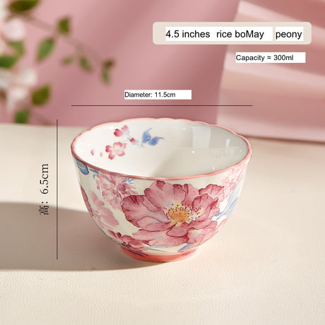 MOSE Twelve Flower Rice Bowl from MOSE